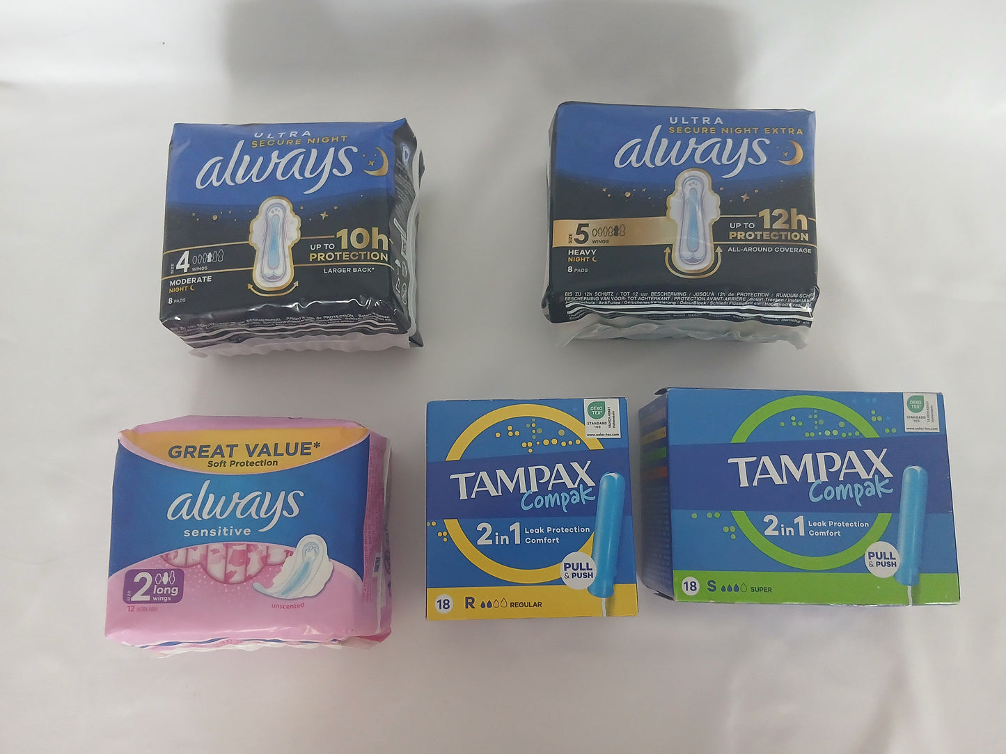 Her first- (silver tier) period hamper