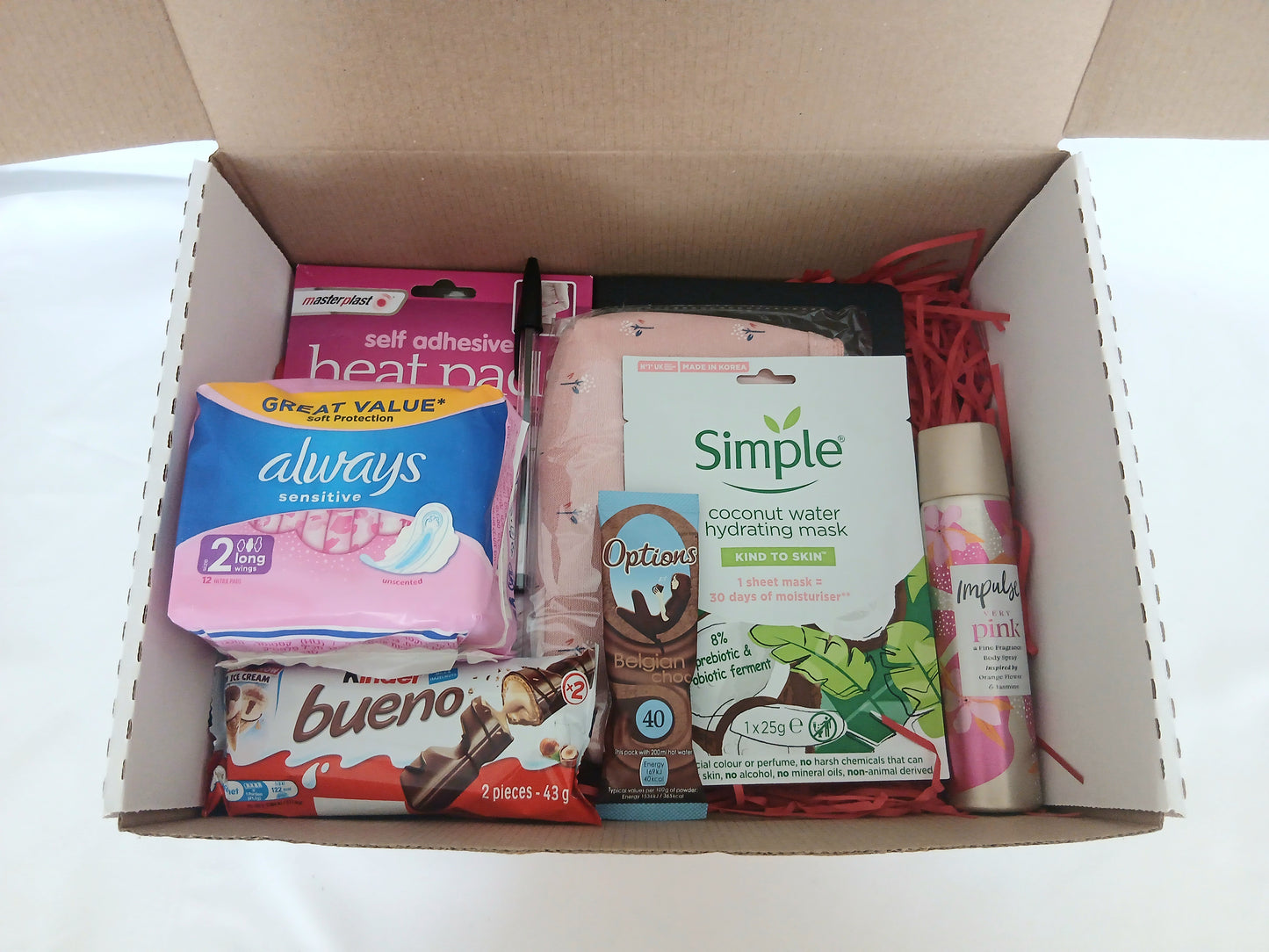 Her first- (silver tier) period hamper